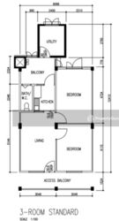 Blk 91 Commonwealth 16 (Queenstown), HDB 3 Rooms #477394391